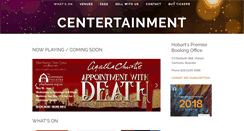 Desktop Screenshot of centertainment.com.au